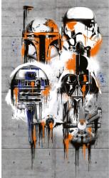 Komar vlies fotótapéta Star Wars Celebrate The Galaxy 120 cm x 200 cm