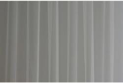  Fényáteresztő függöny Riva 295 cm magas törtfehér méteráru (35077)