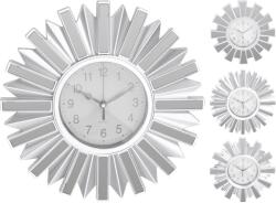  Falióra műanyag ezüstkeretes