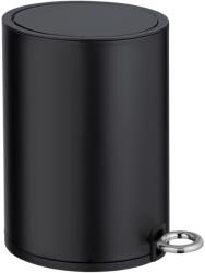 WENKO Monza kozmetikai szemetes Easy Close fekete 3l 18, 5 cm x 25, 5 cm x 24, 5 cm (24165100)