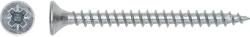  Süllyesztett fejű univerzális csavar PZ-behajtás 4, 5 mm x 35 mm 10 darab (485883)