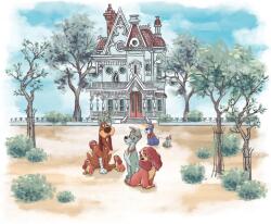 Komar nemszőtt fotótapéta Disney Lady and the Tramp Sweet Home színes