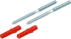  OBI tőcsavar M8 x 120 mm dübellel 2 darab (394304)