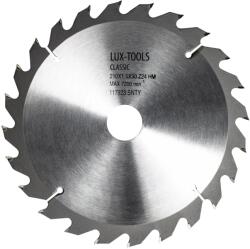 LUX-TOOLS keményfém körfűrészlap, átmérő: 210 mm (117923)