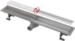 Alcadrain Alca Rozsdamentes zuhanyfolyóka ráccsal APZ13-DOUBLE9-650