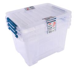 Heidrun Clipbox tároló doboz szett 3 x 25 l