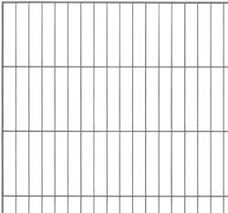  Egyrudas hálós kerítéspanel antracit 150 cm x 200 cm (043322)