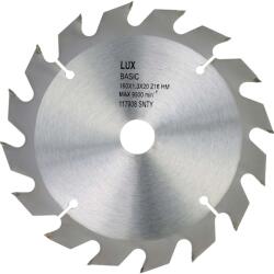 LUX-TOOLS keményfém körfűrészlap fához átmérő: 160 mm 16 fog (117908)