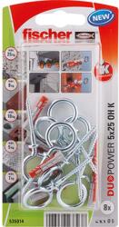 Fischer Dübel szemes csavarral 5 mm x 25 mm Duopower (535014)