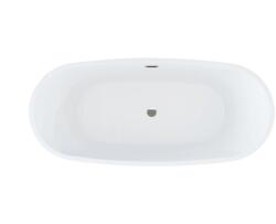  Float szabadonálló akril kád led hangulatvilágítással 170 cm x 75 cm