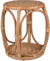  Safari Lodge kisasztal kerek 45 cm x 45 cm átmérő természetes színű (140335)