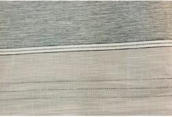  Albani dekor anyag szőtt csíkkal szürke 150 cm széles méteráru