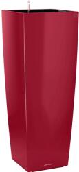 Lechuza Cubico Alto Premium oszlopkaspó 40 cm x 40 cm skarlátvörös magasfényű
