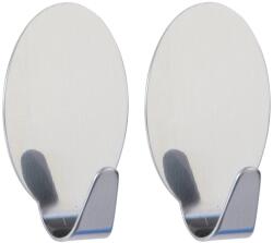 WENKO fényes rozsdamentes maxi akasztó, 2 db-os készlet (4477020100)