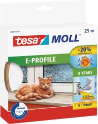 Tesa tesamoll E - profil ajtó - és ablaktömítő gumiszalag fehér 25 m x 9 mm (05464-00102-00)