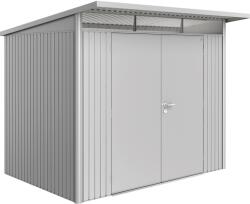 Biohort fém szerszámosház AvantGarde dupla ajtóval A5 ezüstmetál 260x220x218 cm (15059)