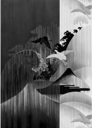 Komar vlies fotótapéta Yin Yang 200 cm x 280 cm