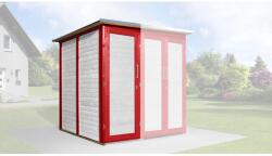 WEKA GartenQ Multi SaveBike bővítő modul svédpiros