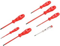 LUX-TOOLS LUX Comfort VDE csavarhúzókészlet, 7 részes (585087)