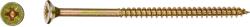 LUX-TOOLS LUX süllyesztettfejű univerzális csavar PZ-behajtás 5 mm x 70 mm 50 db (470424)