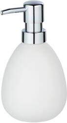 WENKO Polaris szappanadagoló fehér matt 0, 39 l kerámia 9, 5 cm x 16 cm x 9 cm (24011100)