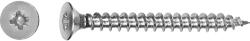 Süllyesztett fejű univerzális csavar PZ-behajtás 4 mm x 16 mm 200 darab (470233)