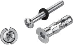 LUX-TOOLS univerzális dübel szemeskapoccsal 6 mm x 37 mm 4 darab (485149)