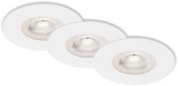 Briloner Brilo Kulana süllyesztett Dim LED lámpa-szett 5 W 3000 K 3 db fehér