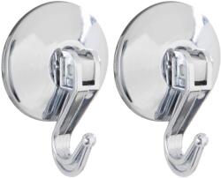WENKO karos tapadókorongos akasztó króm 2 darabos készlet (4441040100)