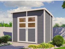 Bertilo Felix kerti faház 239 cm x 181 cm Szürke FSC