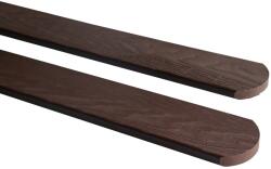 G - Guard WPC kerítésléc barna íves 71 mm x 11 mm x 1000 mm