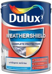 Dulux Weathershield Complete Protection homlokzatfesték világos szürke 4, 5 l