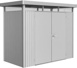 Biohort fém szer. ház HighLine kétszárnyú ajtó ezüstmetál 3, 5 nm 275x155x222 cm (83029)