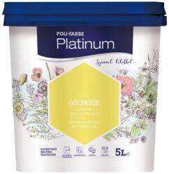Poli - Farbe Platinum beltéri falfesték diszperziós Gólyahír matt 5 l (30101033)