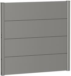 Biohort kerítés panel 100 cm x 90 cm kvarcszürke metál