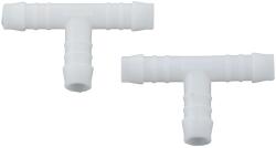  2 darab 12 mm műanyag T vezeték-összekötő (322238)