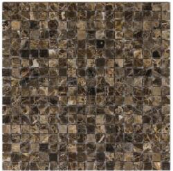 Mozaik csempe márványszínű barna 30, 5 cm x 30, 5 cm (66117)