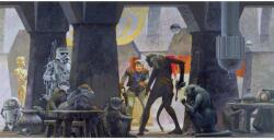 Komar vlies fotótapéta Star Wars Classic RMQ Mos Eisley Streets 500 cm x 250 cm