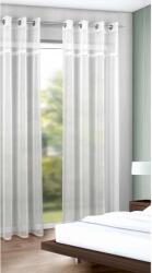  Neusser készfüggöny strassz díszítéssel fehér-fekete 135 cm x 245 cm (284650)