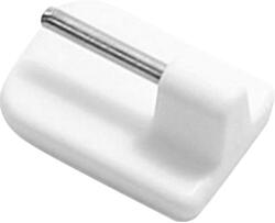 Gardinia öntapadós vitrázsakasztó, 11 mm magas, fehér (340464)