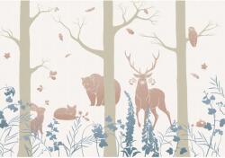 Komar vlies fotótapéta Forest Animals 400 cm x 280 cm