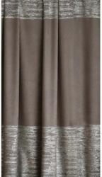  Készfüggöny barna - ezüst sávos ERIC / 03 140 cm x 245 cm