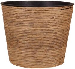  Kaspó vízijácinttal 40 cm x 32 cm natúr-fekete (1-15910070-A)