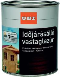 OBI időjárásálló vastaglazúr oldószeres tikfa 2, 5 l (7504657022004102500)