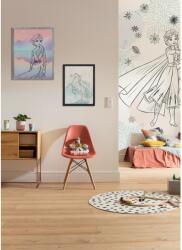 Komar nemszőtt fotótapéta Disney Frozen Sketch Sisters fekete-fehér