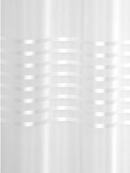  Készfüggöny SISSY fehér csíkos / 01 140 cm x 245 cm