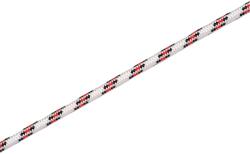 LUX-TOOLS hajókötél 10 mm átmérő fehér-piros-fekete - méteráru (430606)