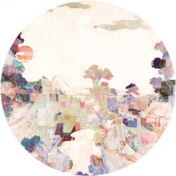 Komar nemszőtt fotótapéta Dot Impression öntapadó átmérő 125 cm