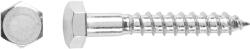LUX-TOOLS hatlapfejű facsavar 8 mm x 160 mm horganyzott 50 darab (473844)