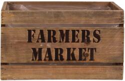  Farmers Market feliratos faláda 27 cm x 20 cm x 16 cm barna (1-16A9031-L)